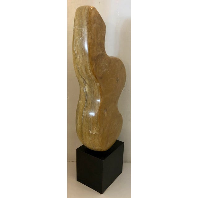 Wood Abstract Sculpture by Dorothy Small For Sale - Image 7 of 9