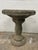 Vintage New Orleans Estate (Garden District) Cast Stone Birdbath With Scrolled Pedestal For Sale - Image 9 of 12
