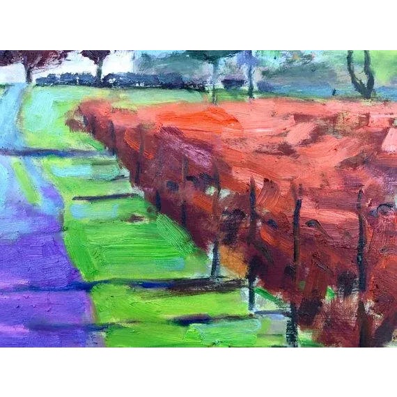 KARMIR VINEYARDS - Amador County Winery - Plein Air - Original Oil Painting - Fall - Trees - Honey's Treasures - Landscape...