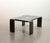 Rectangular Black Lacquered Plywood Coffee Table with Smoked Glass Panel by Åke Fribyter, 1970s For Sale - Image 14 of 16