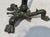 Rare Roman Bronze Candelabrum - Lampstand With Bronze Oil Lamp For Sale In New York - Image 6 of 13