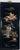 Late 20th Century Vintage Chinese Black Lacquer and Inlaid Soapstone Wall Panels Set of Four For Sale - Image 5 of 16