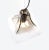 Tulip Pendant Lamp in Amber & Clear Murano Glass by Carlo Nason for AV Mazzega, Italy, 1960s For Sale - Image 3 of 7