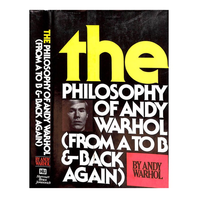 "The Philosophy of Andy Warhol (From a to B & Back Again)" 1975 Warhol, Andy For Sale