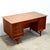 1950s Danish Teak Executive Desk W/ Rear Shelving For Sale In Boston - Image 6 of 12