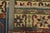 Kazak Rug 2’9” X 4’2” Blue Wool Tribal Hand-Knotted Oriental Carpet For Sale - Image 10 of 10