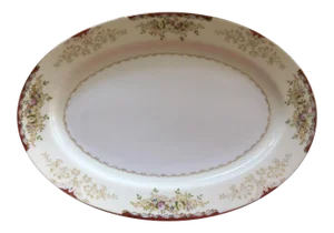 Royal Embassy Reno Pattern Oval Serving Platter