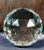 Early 20th Century Large 4.75 Lb Faceted Full Lead Crystal Sphere Paperweight Orb For Sale - Image 4 of 8