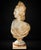 Unknown, Bust of Marie Antoinette, Carrara Marble For Sale - Image 6 of 9