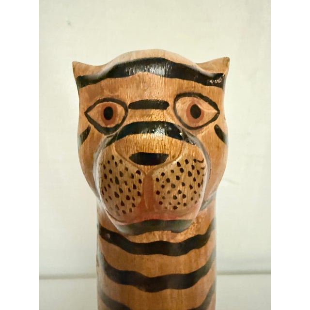 This charismatic Turtle and Crane discovery is a delightful example of 1960s Folk Art. Hand-carved with a charmingly naive...