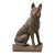 Vintage Cast Iron Police Dog Bookend - Chief of Police For Sale