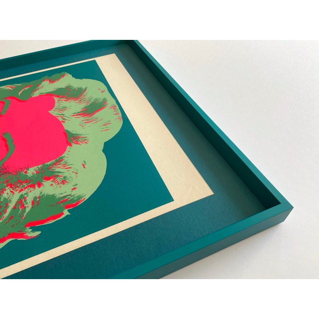 Andy Warhol Vintage 1970 Mid Century Modern Framed Pop Art Serigraph Calendar Print " Marilyn " 1967 For Sale - Image 11 of 16