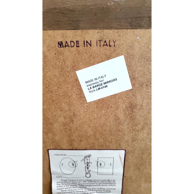 Beveled Mirror by La Barge, Italy 1960s For Sale - Image 13 of 14