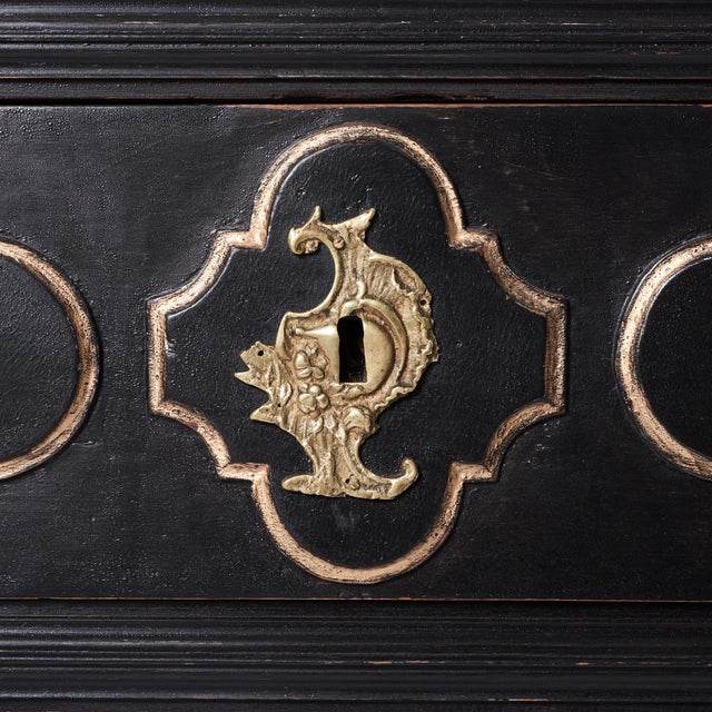 Schumacher 18th Century Louis XIV Painted Commode For Sale - Image 4 of 7