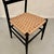 Black Vintage Leggera Chairs in Rope and Black Wood by Gio Ponti for Cassina, 1950s, Set of 4 For Sale - Image 8 of 12