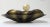 Licio Zanetti Signed Dish Murano Black Glass Clamshell With Gold Flecked Infused Orb Black and Gold Flecks All Verso For Sale - Image 12 of 13