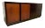 1960s Harvey Probber Rosewood and Ebonized Mahogany Credenza For Sale