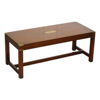 Vintage Military Campaign Coffee Table from R.E.H Kennedy For Sale