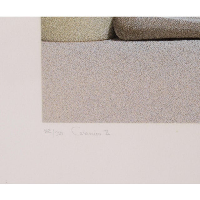 Printmaking Materials Richard Thomas Davis, Ceramics II, 1981 For Sale - Image 7 of 7