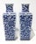 Blue Blue & White Silk Road Style Vases - a Pair For Sale - Image 8 of 9