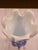 Add a stylish touch of vintage European-inspired décor with this **Royal Gallery Polish Glass 8.5" White & Blue Speckled...