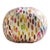 The House of Scalamandré Jamboree Sphere Pillow, Magenta / Multi For Sale