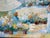 1970’s John Adamos Manol Impressionist Florist Market Oil on Canvas Painting – Framed For Sale - Image 9 of 12