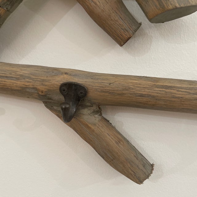 1980s Wall-Mounted Coat Rack For Sale - Image 4 of 11