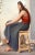 Realism Antique KPM Painted Porcelain Wall Plaque "The Girl With Doves" Signed Wagner, 19th. Century. Exquisite Frame For Sale - Image 3 of 12