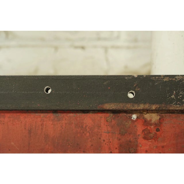 Newly Made Reclaimed Fruits & Vegetables Aluminum Movie Prop Sign For Sale - Image 6 of 8