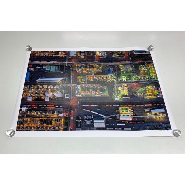 Edition Aerial Views Bernhard Lang Image: "Chemiefabrik_005" Size B: 47,2 x 33,5 inches / 120 x 85 cm No 2 of 8 + 2 AP ,...