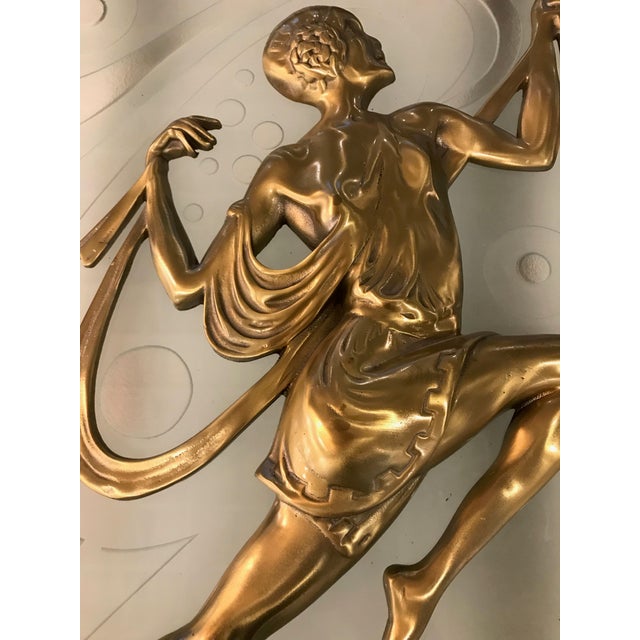 French Art Deco Female Dancer Sconces - a Pair For Sale - Image 4 of 13