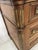 Louis XVI Style Mahogany Chest of Drawers with Grey Veined Marble Top For Sale - Image 11 of 14