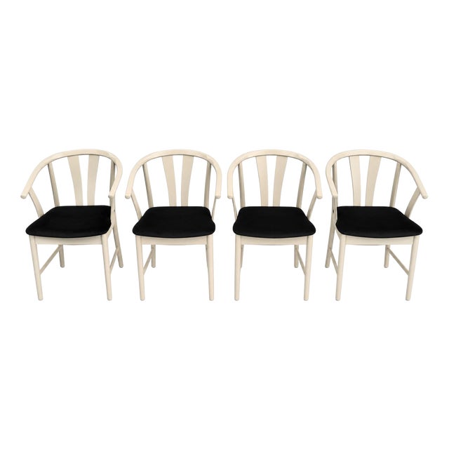 Mid-Century Tärnan Dining Chair Set by Carl-Ewert Ekström for Alb. Johansson & Söner, Sweden, 1960s, Set of 4 For Sale