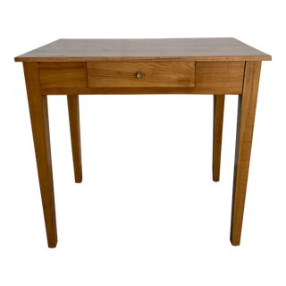 French Pine Antique Writing Desk Side Table or From Nice , France For Sale