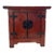 Antique Chinese Red Lacquer Cabinet For Sale