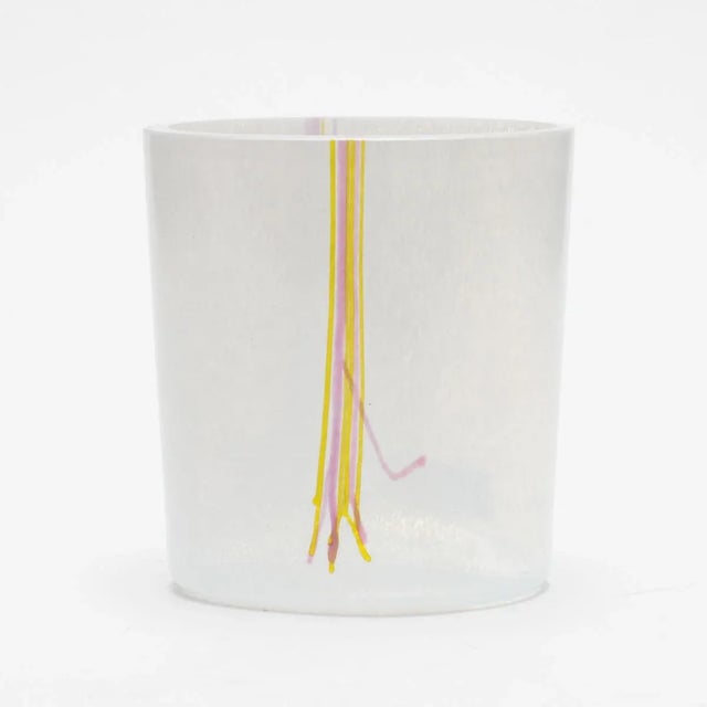 Model 48225 Rainbow Glass Vase by Bertil Vallien for Kosta Boda, 1980s For Sale - Image 6 of 8