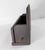 Wood 19th Century Primitive Farmhouse Black Painted Wall Mail or Letter Shelf For Sale - Image 7 of 12
