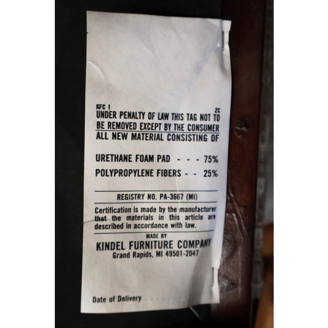 Set of 8 Kindel Winterthur Collection Mahogany and Maple Inlaid Seymour Dining Chairs For Sale - Image 12 of 12