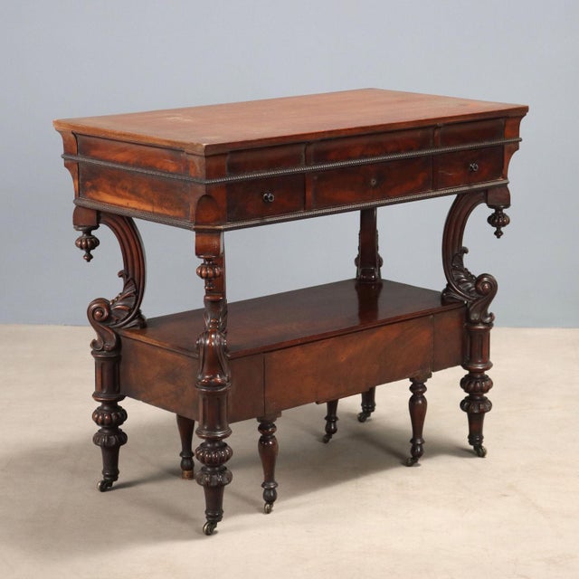 Louis Philippe Mahogany Dressing Table For Sale - Image 12 of 12