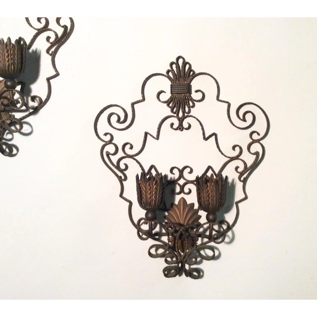 1940s Wall Lights, 1940s, Set of 2 For Sale - Image 5 of 6