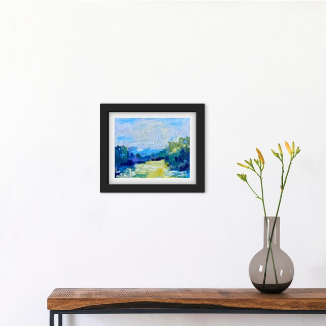 2020s Expressionist Landscape Oil Painting by L Haas For Sale - Image 5 of 5