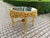 1970s Italian Artisan Baroque Gold Marble Dining Set-5 Pc For Sale - Image 13 of 16