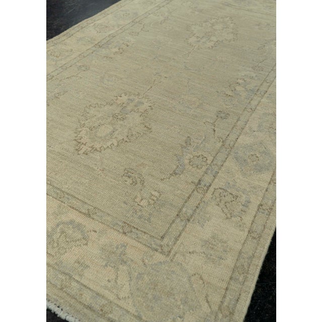 Textile Oushak Rug 3'1" x 5'1" #21338 For Sale - Image 7 of 8
