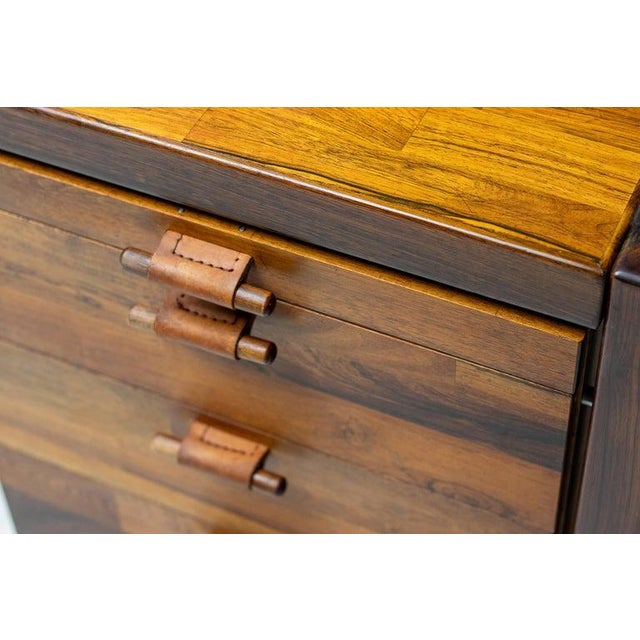 Large Jacaranda Desk by Jorge Zalszupin by Latelier San Paulo, 1960s For Sale - Image 4 of 18