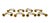 Late 20th Century Set of 8 Solid Brass Tassel Napkin Rings – Hollywood Regency / Traditional For Sale - Image 10 of 10