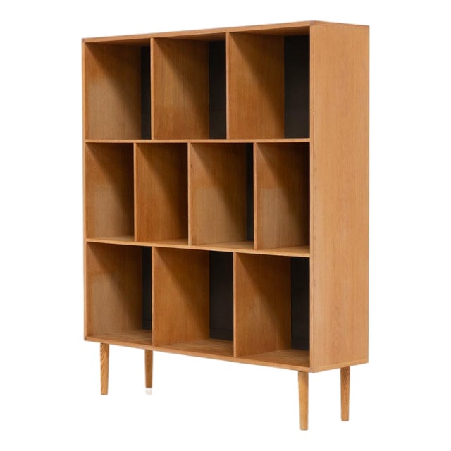Oak Bookcase from Kurt Østervig, Denmark, 1960s For Sale