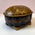 Black Vintage Large Hand Painted "Tortoise" Shell Lidded Jewelry Box by Castilian Imports For Sale - Image 8 of 12