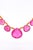 Contemporary Vintage Gia Certified 120 Carat Pear-Shape Pink Rubellite Tourmaline Necklace For Sale - Image 3 of 7
