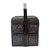 Chinese Export Black Lacquer Wedding Basket With Bentwood Handle 13" For Sale - Image 12 of 14